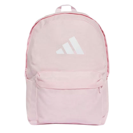 Mochila Adidas Classic 3 Barras Logo Rosa - IS7056